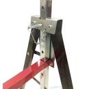 Lumberjack 2 x Lumberjack Folding Work Horse Trestle Saw Adjustable Height Stand 150kg Each