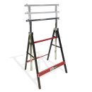 Lumberjack 2 x Lumberjack Folding Work Horse Trestle Saw Adjustable Height Stand 150kg Each