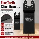 Lumberjack Multi Tool Blades 10 x Fine Cut 34mm for Bosch Makita Fein