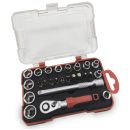 Lumberjack Socket & Bit Set Metric 25 Pc 1/4