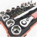 Lumberjack Socket & Bit Set Metric 25 Pc 1/4