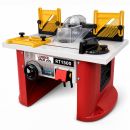 Lumberjack 1500W Variable Speed Bench Top Router Table with Integrated Motor Routing