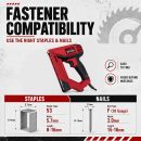 Lumberjack 2 in 1 Electric Staple and Nail Gun Stapler & Nailer Tacker