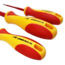 Lumberjack 11PCS VDE Insulated Electricians Tool Set, Includes Pliers Screwdrivers Wire Stripper Electrical Tester & Tapes