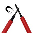 Lumberjack 6pc Insulated Precision Screwdriver Set VDE Certified, Soft Grip Handles, Chrome Vanadium Steel, Phillips & Flat Profile for Electrical Work