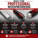 Lumberjack 4 Piece Chisel Set Bevel Edge With Strike Through Cap