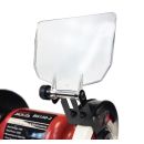 Lumberjack 6 Inch Bench Grinder 150mm, 250W Motor, Coarse & Fine Whitestone Wheels, Tool Rests & Eye Shields