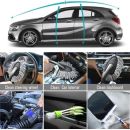 Autojack Car Cleaning Kit 20 Piece Automotive Care Set For Interior & Exterior, Includes Storage Bag