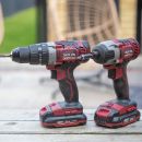 Lumberjack Cordless 20V XPSERIES Twin Kit Hammer Drill & Impact Driver Drill 4A Batteries