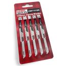 Lumberjack JSBT101BR T Shank Jigsaw Blades 5 Pack