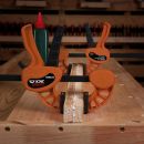 Lumberjack 300mm Fast Clamps Bar Spreader One Handed Quick Grip Set