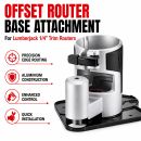 Lumberjack Offset Router Base for 1/4 Inch Trim Router