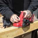 Lumberjack 20V Brushless Handheld Planer 1x 2Ah Battery, Fast Charger & Carry Bag