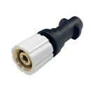 Autojack Detailing Snow Foam Cannon Lance 1 L Compatible with Karcher K2 to K7 Pressure Washers Brass Nozzle, Leak Proof Bottle & Adjustable Spray